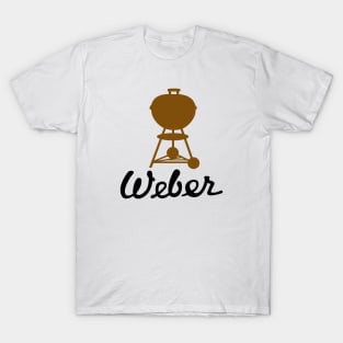 Grill Giants Weber Classic Vintage Brown Kettle T-Shirt